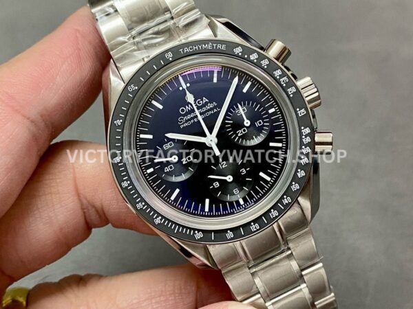 OM Factory Omega Speedmaster Professional Moonwatch 310.30.42.50.01.002 42mm Full Steel Black Dial (6) OM Factory Omega Speedmaster Professional Moonwatch 310.30.42.50.01.002 42mm Full Steel Black Dial