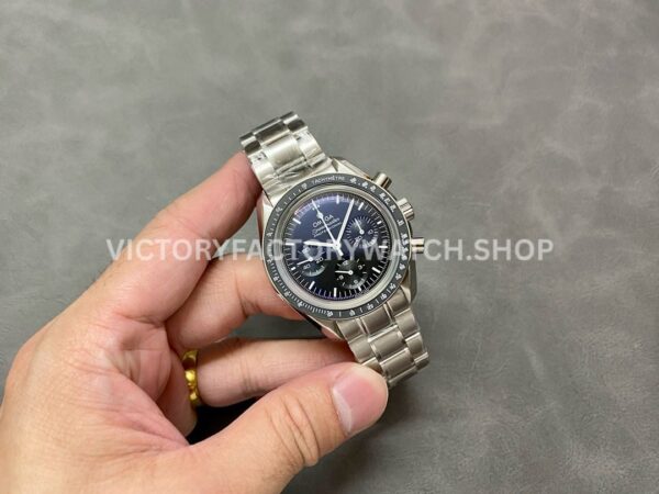 OM Factory Omega Speedmaster Professional Moonwatch 310.30.42.50.01.002 42mm Full Steel Black Dial (7) OM Factory Omega Speedmaster Professional Moonwatch 310.30.42.50.01.002 42mm Full Steel Black Dial