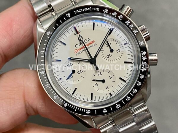 OM Factory Omega Speedmaster Professional Moonwatch 310.30.42.50.04.001 42mm Full Steel White Dial (4) OM Factory Omega Speedmaster Professional Moonwatch 310.30.42.50.04.001 42mm Full Steel White Dial