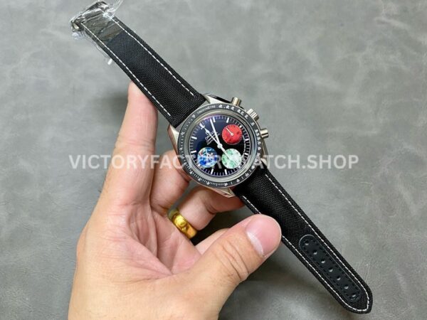 OM Factory Omega Speedmaster Professional Moonwatch 3577.50.00 Moon To Mars 42mm Full Steel Black Dial (2) OM Factory Omega Speedmaster Professional Moonwatch 3577.50.00 Moon To Mars 42mm Full Steel Black Dial
