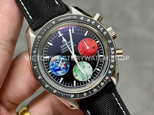 OM Factory Omega Speedmaster Professional Moonwatch 3577.50.00 Moon To Mars 42mm Full Steel Black Dial (7) OM Factory Omega Speedmaster Professional Moonwatch 3577.50.00 Moon To Mars 42mm Full Steel Black Dial