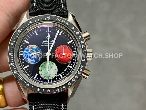 OM Factory Omega Speedmaster Professional Moonwatch 3577.50.00 Moon To Mars 42mm Full Steel Black Dial (9) OM Factory Omega Speedmaster Professional Moonwatch 3577.50.00 Moon To Mars 42mm full steel black dial replica watch
