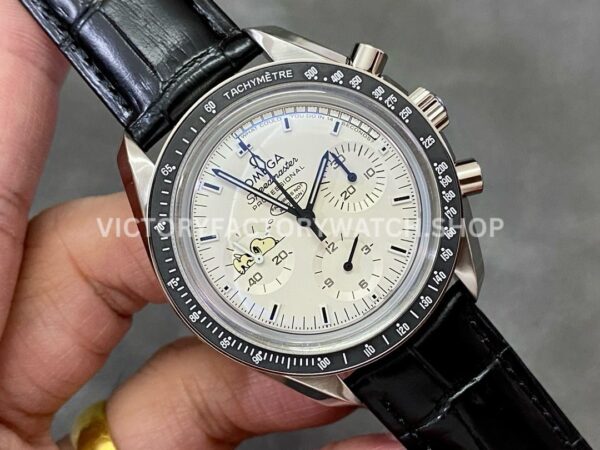 OM Factory Omega Speedmaster Professional Moonwatch Apollo 13 45th Anniversary Snoopy Award 311.3 (9) OM Factory Omega Speedmaster Professional Moonwatch Apollo 13 45th Anniversary Snoopy Award 311.32.42.30.04.003 42mm Steel Leather Strap White Dial