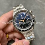 OM Factory Omega Speedmaster Racing 329.30.44.51.01.002 44.25mm Full Steel Black Dial