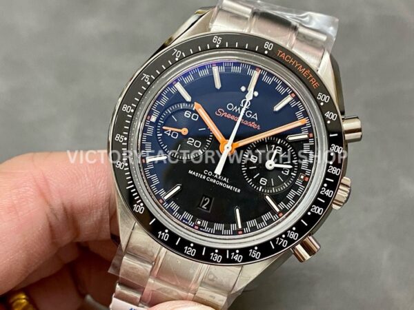 OM Factory Omega Speedmaster Racing 329.30.44.51.01.002 44.25mm Full Steel Black Dial