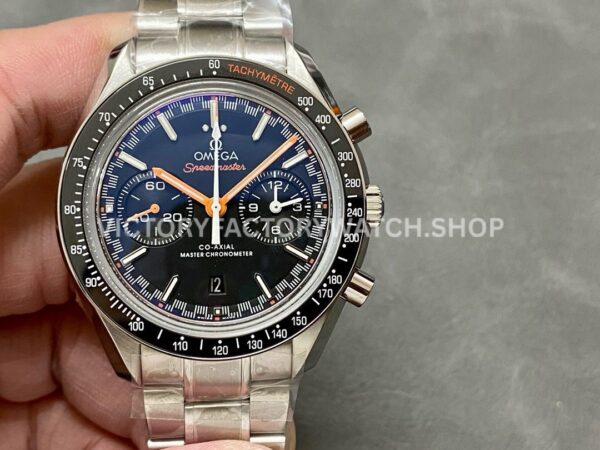 OM Factory Omega Speedmaster Racing 329.30.44.51.01.002 44.25mm full steel black dial replica watch