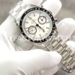 OM Factory Omega Speedmaster Racing 329.30.44.51.04.001 44.25mm Full Steel White Dial