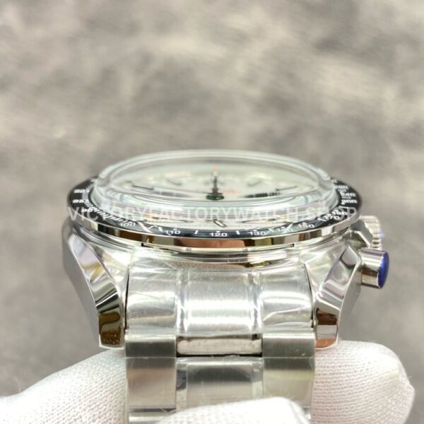 OM Factory Omega Speedmaster Racing 329.30.44.51.04.001 44.25mm Full Steel White Dial