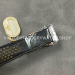 OM Factory Omega Speedmaster Racing 329.32.44.51.01.001 44mm Steel Leather Strap Black Dial