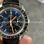 OM Factory Omega Speedmaster Racing 329.32.44.51.01.001 44mm steel leather strap black dial replica watch