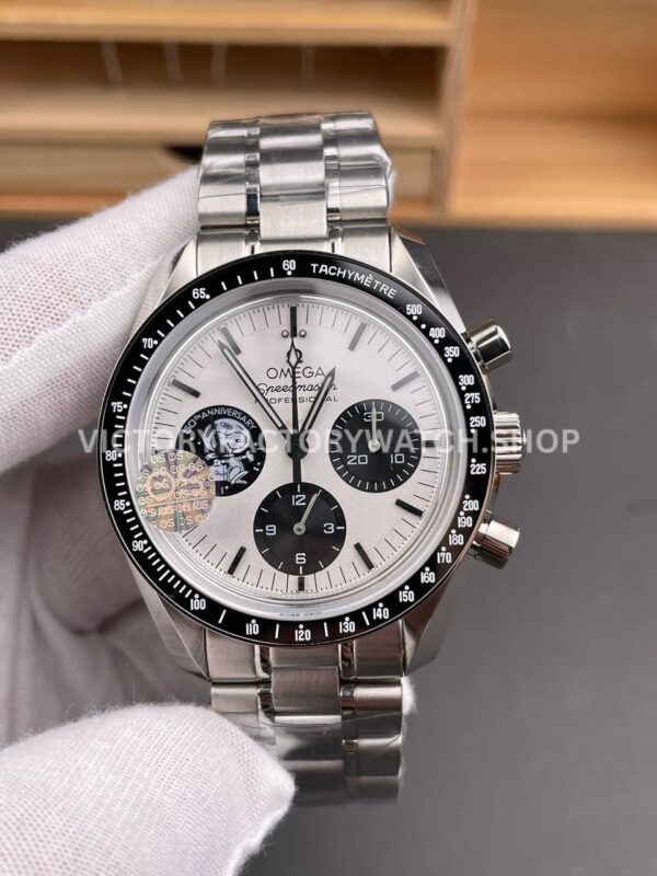 OS Factory Omega Speedmaster Silver Snoopy Award 310.32.42.50.02.001 42mm Full Steel Black Ceramic White Dial (10) OS Factory Omega Speedmaster Silver Snoopy Award 310.32.42.50.02.001 42mm Full Steel Black Ceramic White Dial