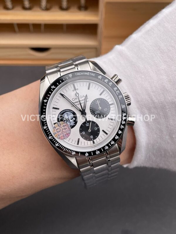 OS Factory Omega Speedmaster Silver Snoopy Award 310.32.42.50.02.001 42mm Full Steel Black Ceramic White Dial (3) OS Factory Omega Speedmaster Silver Snoopy Award 310.32.42.50.02.001 42mm Full Steel Black Ceramic White Dial