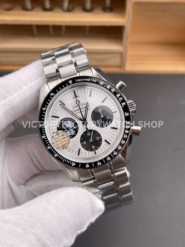 OS Factory Omega Speedmaster Silver Snoopy Award 310.32.42.50.02.001 42mm Full Steel Black Ceramic White Dial (7) OS Factory Omega Speedmaster Silver Snoopy Award 310.32.42.50.02.001 42mm Full Steel Black Ceramic White Dial