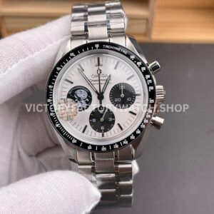 OS Factory Omega Speedmaster Silver Snoopy Award 310.32.42.50.02.001 42mm Full Steel Black Ceramic White Dial (8) OS Factory Omega Speedmaster Silver Snoopy Award 310.32.42.50.02.001 42mm full steel black ceramic white dial replica watch
