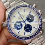 OS Factory Omega Speedmaster Silver Snoopy Award 310.32.42.50.02.001 42mm Full Steel White Dial (6) OS Factory Omega Speedmaster Silver Snoopy Award 310.32.42.50.02.001 42mm Steel Canvas Strap White Dial