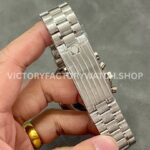 OS Factory Omega Speedmaster Silver Snoopy Award 310.32.42.50.02.001 42mm Full Steel White Dial (9) OS Factory Omega Speedmaster Silver Snoopy Award 310.32.42.50.02.001 42mm Steel Canvas Strap White Dial