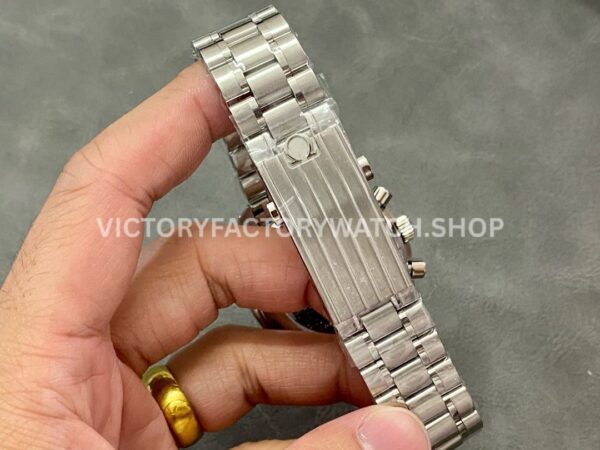 OS Factory Omega Speedmaster Silver Snoopy Award 310.32.42.50.02.001 42mm Full Steel White Dial (9) OS Factory Omega Speedmaster Silver Snoopy Award 310.32.42.50.02.001 42mm Steel Canvas Strap White Dial