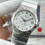 OVS Factory Omega Constellation 123.10.38.21.52.001 38mm Full Steel Diamond Bezel Diamond Silver Dial (5) OVS Factory Omega Constellation 123.10.38.21.52.001 38mm Full Steel Diamond Bezel Diamond Silver Dial