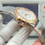 OVS Factory Omega Constellation 123.25.38.21.52.003 38mm Half Rose Gold Diamond Bezel Diamond Silver Dial (2) OVS Factory Omega Constellation 123.25.38.21.52.003 38mm Half Rose Gold Diamond Bezel Diamond Silver Dial