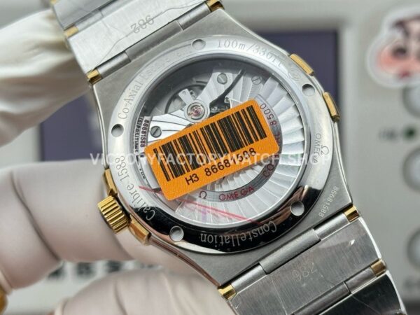 OVS Factory Omega Constellation 123.25.38.21.58.002 38mm Half Yellow Gold Diamond Bezel Diamond Champagne Dial (1) OVS Factory Omega Constellation 123.25.38.21.58.002 38mm Half Yellow Gold Diamond Bezel Diamond Champagne Dial
