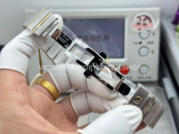 OVS Factory Omega Constellation 123.25.38.21.58.002 38mm Half Yellow Gold Diamond Bezel Diamond Champagne Dial (4) OVS Factory Omega Constellation 123.25.38.21.58.002 38mm Half Yellow Gold Diamond Bezel Diamond Champagne Dial