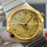 OVS Factory Omega Constellation 123.25.38.21.58.002 38mm Half Yellow Gold Diamond Bezel Diamond Champagne Dial (5) OVS Factory Omega Constellation 123.25.38.21.58.002 38mm Half Yellow Gold Diamond Bezel Diamond Champagne Dial