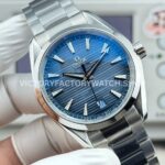 OVS Factory Omega Seamaster Aqua Terra 220.10.41.21.03.002 41mm Full Steel Blue Dial (7) OVS Factory Omega Seamaster Aqua Terra 220.10.41.21.03.002 41mm Full Steel Blue Dial