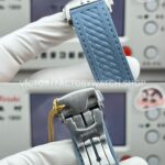 OVS Factory Omega Seamaster Aqua Terra 220.10.41.21.03.002 41mm Steel Blue Rubber Strap Blue Dial