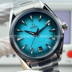 OVS Factory Omega Seamaster Aqua Terra 220.10.41.21.03.006 41mm Turquoise Colour Dial (1) OVS Factory Omega Seamaster Aqua Terra 220.10.41.21.03.006 41mm Full Steel Turquoise Colour Dial