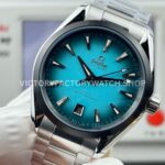OVS Factory Omega Seamaster Aqua Terra 220.10.41.21.03.006 41mm Turquoise Colour Dial (4) OVS Factory Omega Seamaster Aqua Terra 220.10.41.21.03.006 41mm Full Steel Turquoise Colour Dial