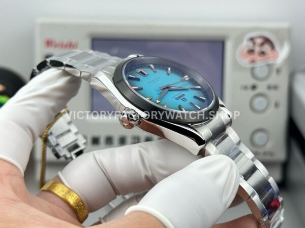 OVS Factory Omega Seamaster Aqua Terra 220.10.41.21.03.006 41mm Turquoise Colour Dial (7) OVS Factory Omega Seamaster Aqua Terra 220.10.41.21.03.006 41mm Full Steel Turquoise Colour Dial