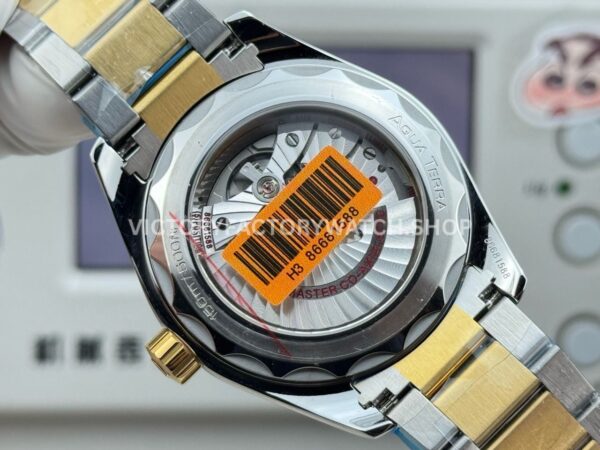 OVS Factory Omega Seamaster Aqua Terra 220.20.41.21.01.001 41mm Half Rose Gold Black Dial