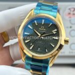 OVS Factory Omega Seamaster Aqua Terra 220.50.41.21.10.001 41mm Full Yellow Gold Green Dial (5) OVS Factory Omega Seamaster Aqua Terra 220.50.41.21.10.001 41mm Full Yellow Gold Green Dial