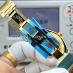 OVS Factory Omega Seamaster Aqua Terra 220.50.41.21.10.001 41mm Full Yellow Gold Green Dial (9) OVS Factory Omega Seamaster Aqua Terra 220.50.41.21.10.001 41mm Full Yellow Gold Green Dial