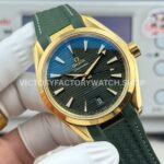 OVS Factory Omega Seamaster Aqua Terra 220.52.41.21.10.001 41mm Rose Gold Green Rubber Strap Green Dial (6) OVS Factory Omega Seamaster Aqua Terra 220.52.41.21.10.001 41mm Rose Gold Green Rubber Strap Green Dial