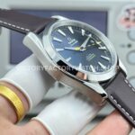OVS Factory Omega Seamaster Aqua Terra 231.12.42.21.01.001 41mm Steel Brown Leather Strap Black Dial