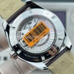 OVS Factory Omega Seamaster Aqua Terra 231.12.42.21.01.001 41mm Steel Brown Leather Strap Black Dial