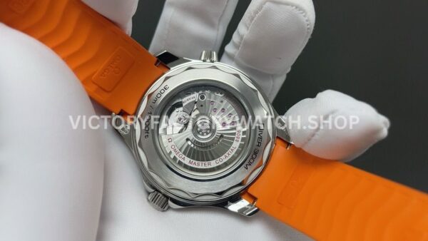 OVS Factory Omega Seamaster Diver 300M 210.30.42.20.01.018 42mm Aluminum Bezel Black Dial