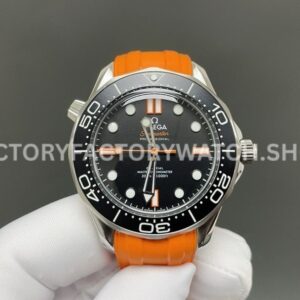 OVS Factory Omega Seamaster Diver 300M 210.30.42.20.01.018 42mm aluminium bezel black dial replica watch