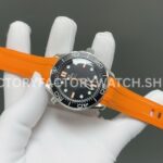 OVS Factory Omega Seamaster Diver 300M 210.30.42.20.01.018 42mm Aluminum Bezel Black Dial