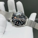 OVS Factory Omega Seamaster Diver 300M 210.30.42.20.01.018 42mm Orange Rubber Strap Black Dial
