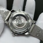 OVS Factory Omega Seamaster Diver 300M 210.30.42.20.01.018 42mm Orange Rubber Strap Black Dial