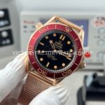 OVS Factory Omega Seamaster Diver 300M 210.90.42.20.01.003 42mm Bronze Gold Black Dial