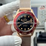 OVS Factory Omega Seamaster Diver 300M 210.90.42.20.01.003 42mm bronze gold black dial replica watch