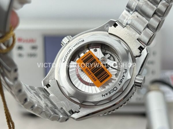 OVS Factory Omega Seamaster Planet Ocean 215.30.44.22.01.001 43.5mm Full Steel Black Dial
