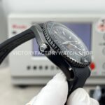 OVS Factory Omega Seamaster Planet Ocean 215.92.46.22.01.001 45.5mm Rubber Strap Arabic Numerals Black DIal
