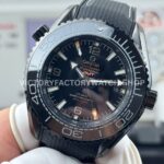 OVS Factory Omega Seamaster Planet Ocean 215.92.46.22.01.001 45.5mm Rubber Strap Arabic Numerals Black DIal