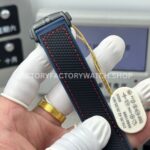 OVS Factory Omega Seamaster Planet Ocean 215.92.46.22.01.004 45.5mm Rubber Strap Arabic Numerals Black Dial