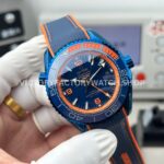 OVS Factory Omega Seamaster Planet Ocean 215.92.46.22.03.001 45.5mm Rubber Strap Arabic Numerals Blue (3) OVS Factory Omega Seamaster Planet Ocean 215.92.46.22.03.001 45.5mm Rubber Strap Arabic Numerals Blue Dial