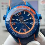 OVS Factory Omega Seamaster Planet Ocean 215.92.46.22.03.001 45.5mm Rubber Strap Arabic Numerals Blue (9) OVS Factory Omega Seamaster Planet Ocean 215.92.46.22.03.001 45.5mm Rubber Strap Arabic Numerals Blue Dial